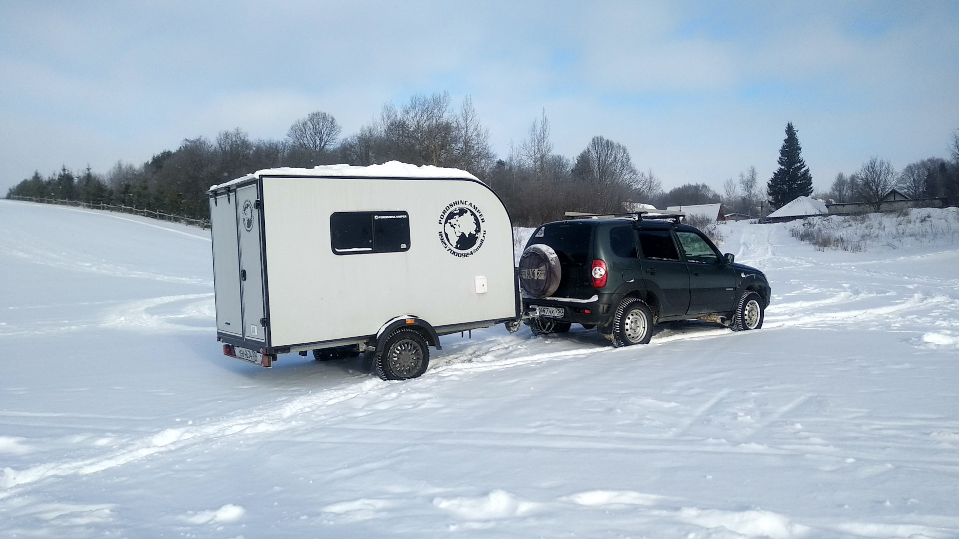 Жилой модуль прицеп poroshincamper