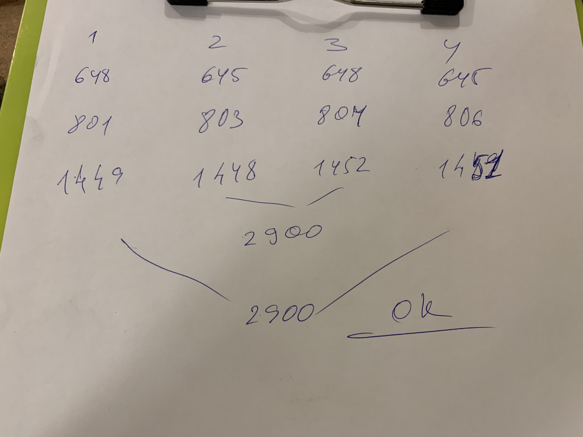 Развесовка поршней по парам 1-4, 2-3 — Mercedes-Benz V-Class (W447), 2 ...