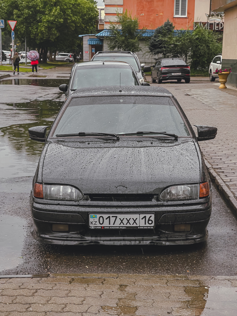 Смещение балки, новые ГРНЗ, новые диски — Lada 2114, 1,6 л, 2012 года ...
