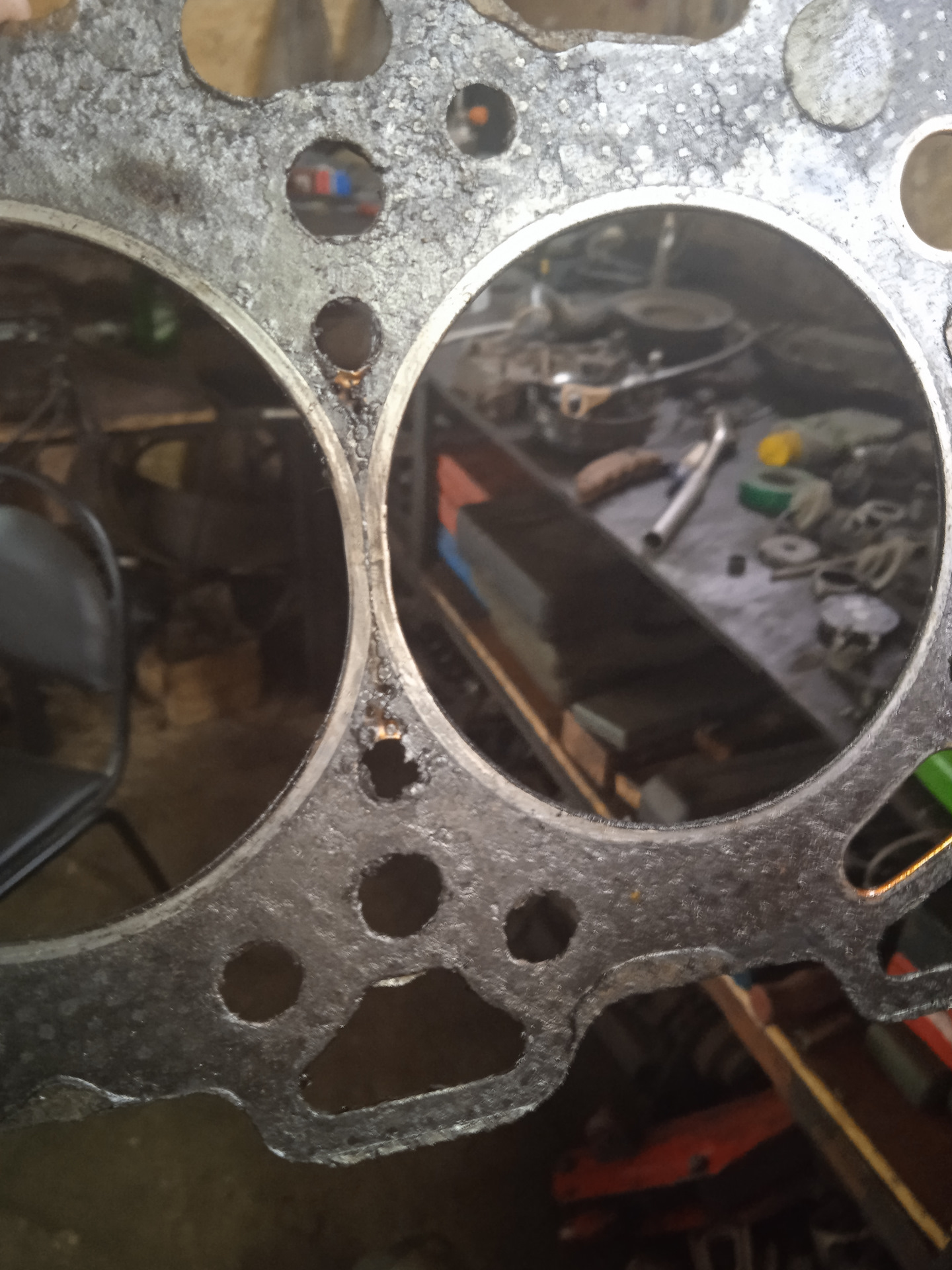 Старая прокладка, в приближении. — Huanghai Antelope