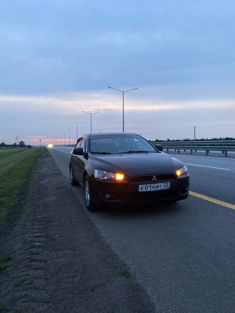 Поездка в Краснодар. — Mitsubishi Lancer X, 1,5 л, 2007 года | эвакуация |  DRIVE2