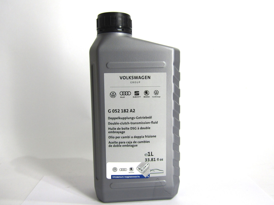 Масло для DSG G052182A2 на Skoda Kodiaq (1G), Volkswagen Tiguan (2G ...