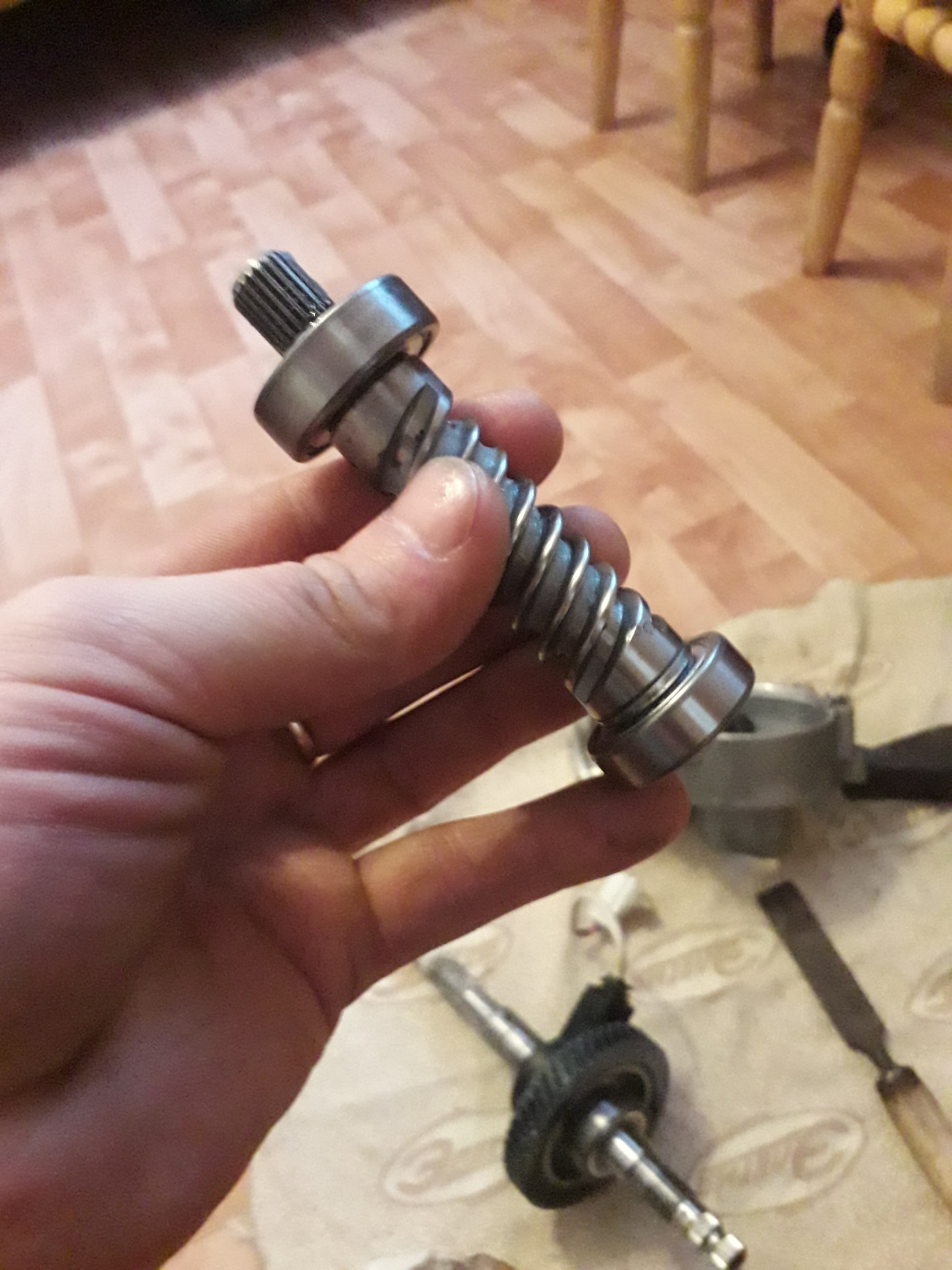 Прощай дребезг в рулевой колонке. — KIA Rio (2G), 1,4 л, 2011 года ...