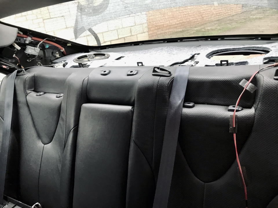 Ремонт заднего динамика. Штатная акустика JBL. Дополнено. — Toyota ...