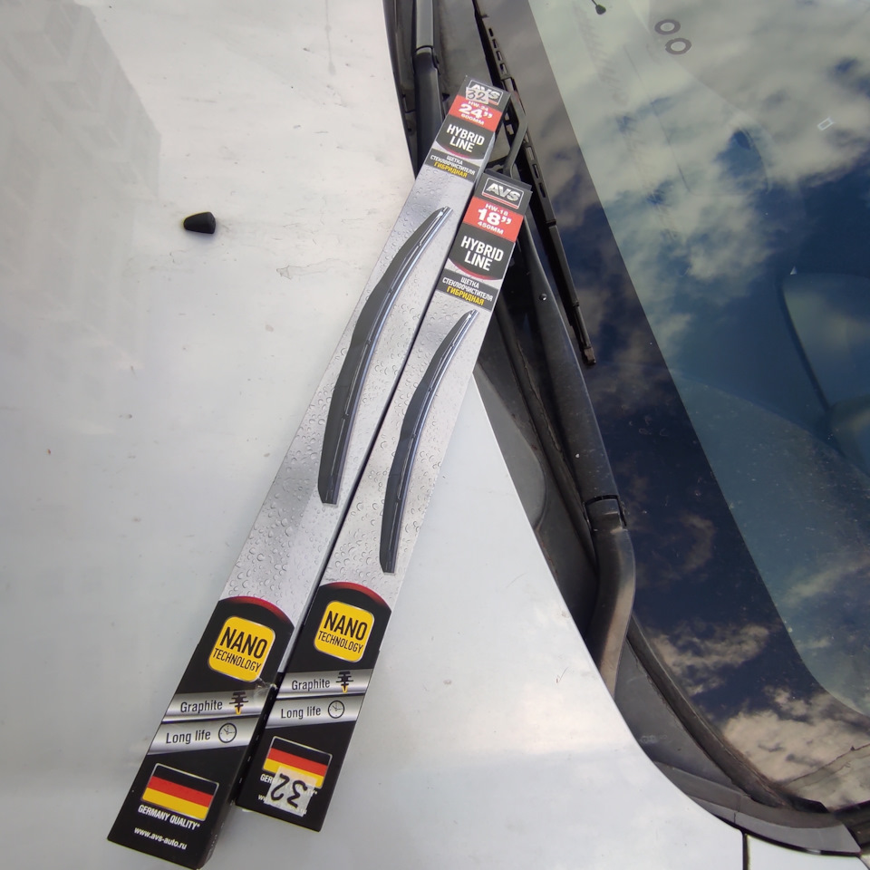 Гибридные щетки от AVS — Chevrolet Cruze (1G), 1,8 л, 2011 года ...