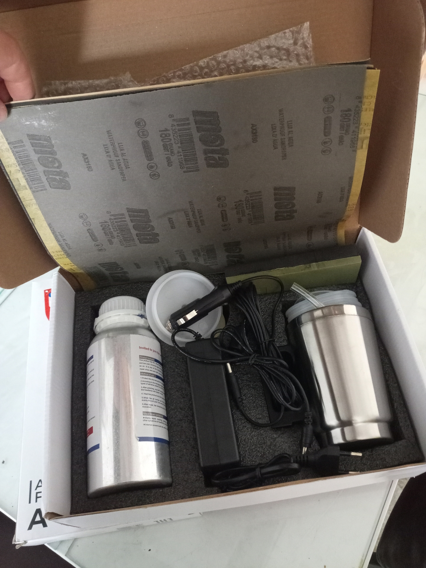 Пришел набор для полировки фар с али — Nissan Almera Classic (B10), 1,6 ...