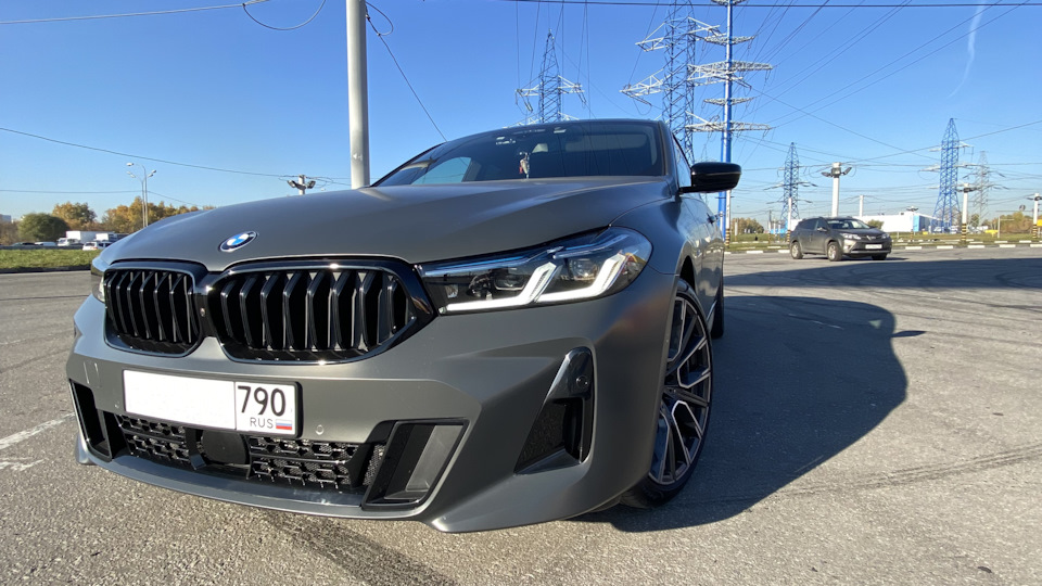 BMW 6 series GT 3.0 дизельный 2021 | Grey Dravit (Mat) на DRIVE2