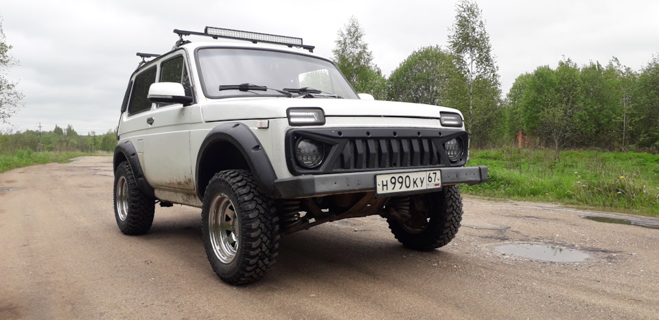 Форвард сафари 540 205/75/15 — Lada 4x4 3D, 1,7 л, 1998 года | шины ...