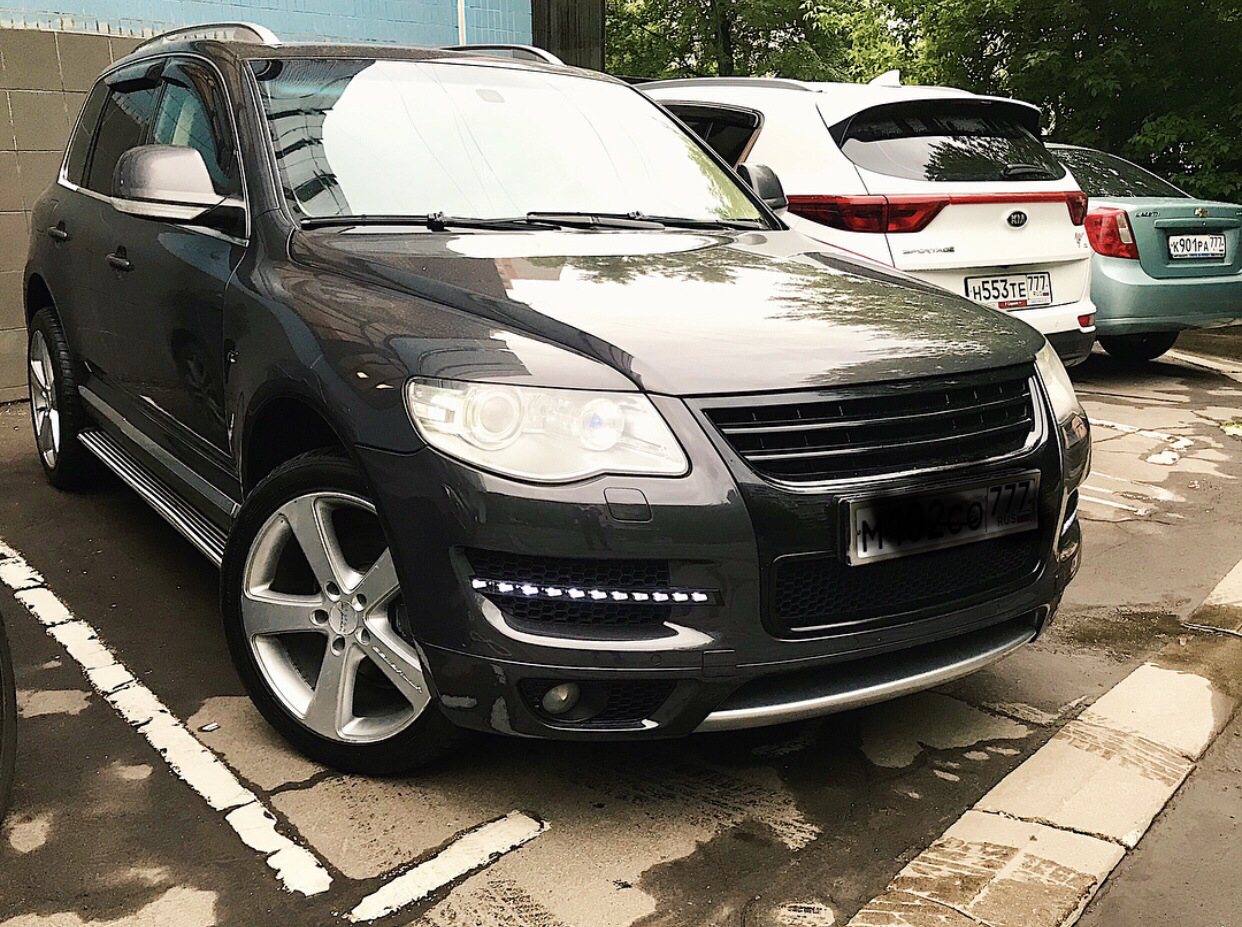 Антихром — Volkswagen Touareg (1G), 3,6 л, 2008 года | тюнинг | DRIVE2