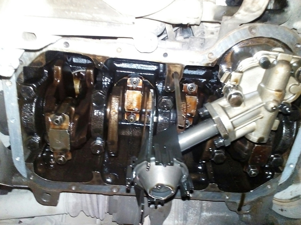 Прокладка поддона, замена — Volkswagen Golf Country, 1,8 л, 1990 года ...
