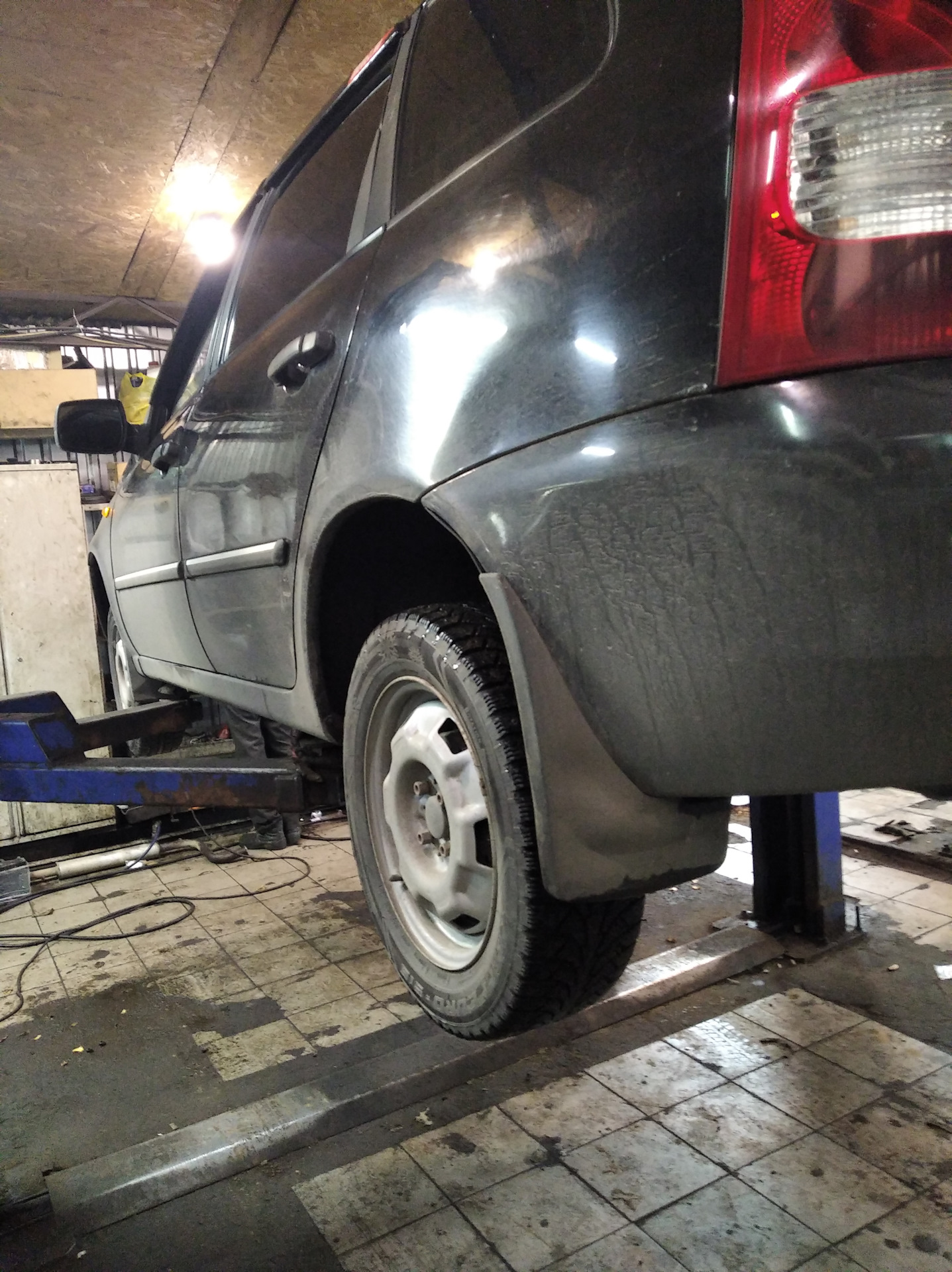 Замена торм.дисков.ВИБРАЦИЯ ПРИ ТОРМОЖЕНИИ. — Lada Калина Универсал (1G ...