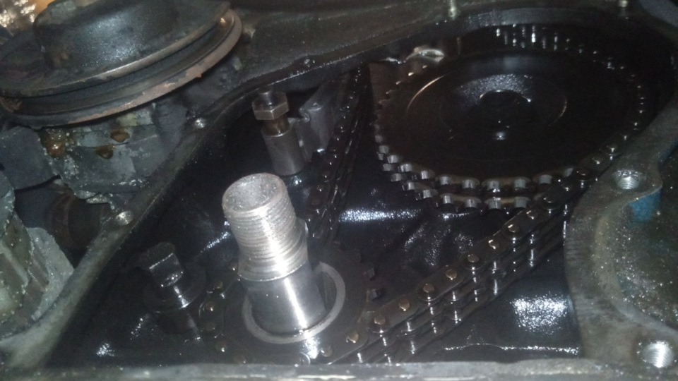 Замена успокоителя и башмака натяжителя цепи. — Lada 21073, 1,6 л, 2003 ...