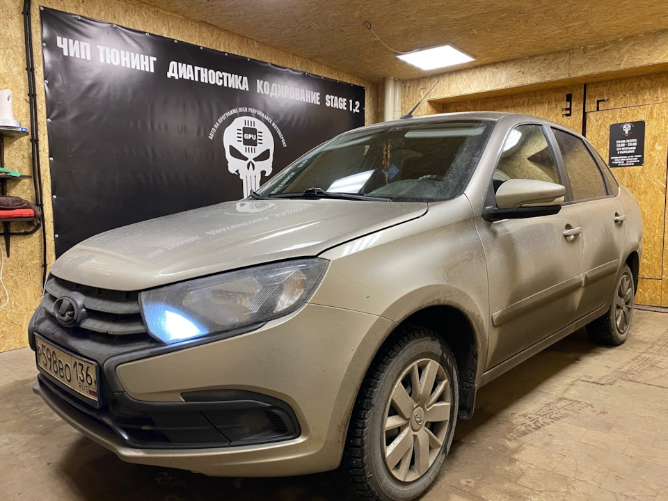 Чип-Тюнинг в Воронеже — Lada Гранта (2G) FL, 1,6 л, 2019 года | тюнинг ...