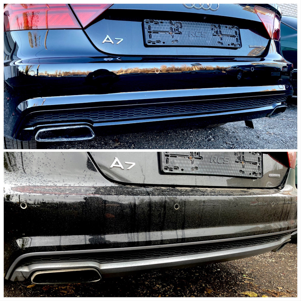 ТО и покраска диффузора — Audi A7 Sportback (1G), 3 л, 2015 года ...