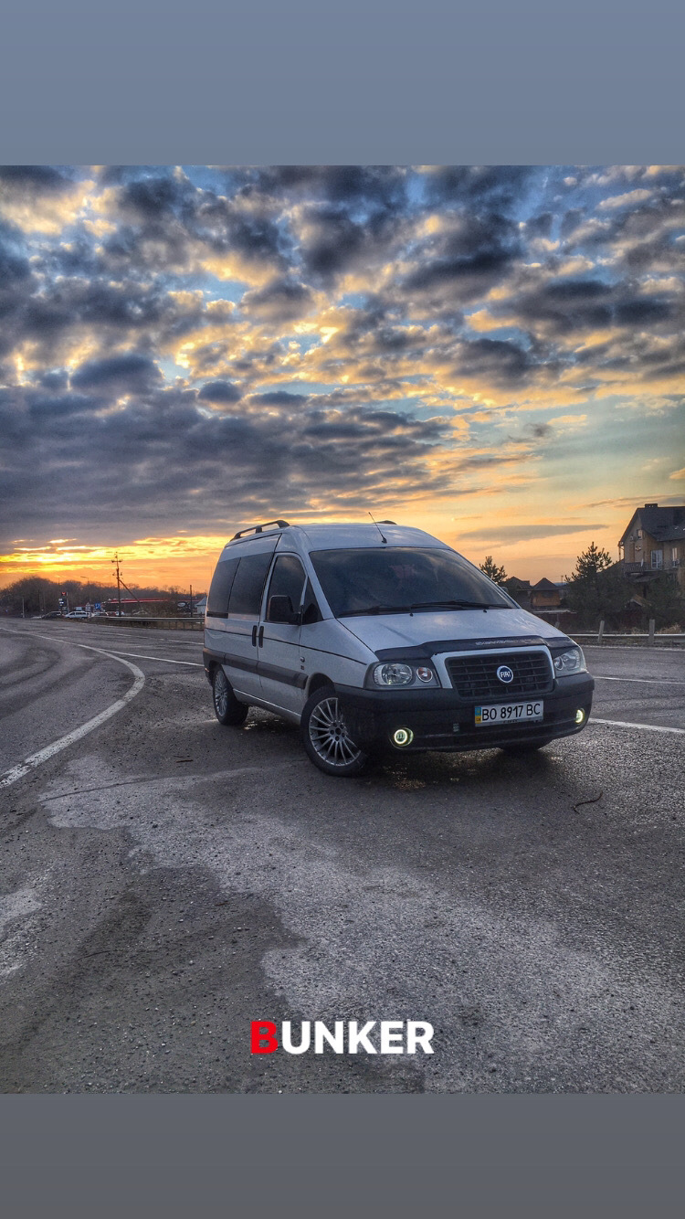 Титани R17 — FIAT Scudo I, 2 л, 2005 года | колёсные диски | DRIVE2