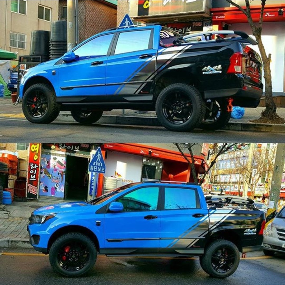 Подборка разных SsangYong Actyon Sports - SsangYong Actyon Sports (2G), 2 л, 201