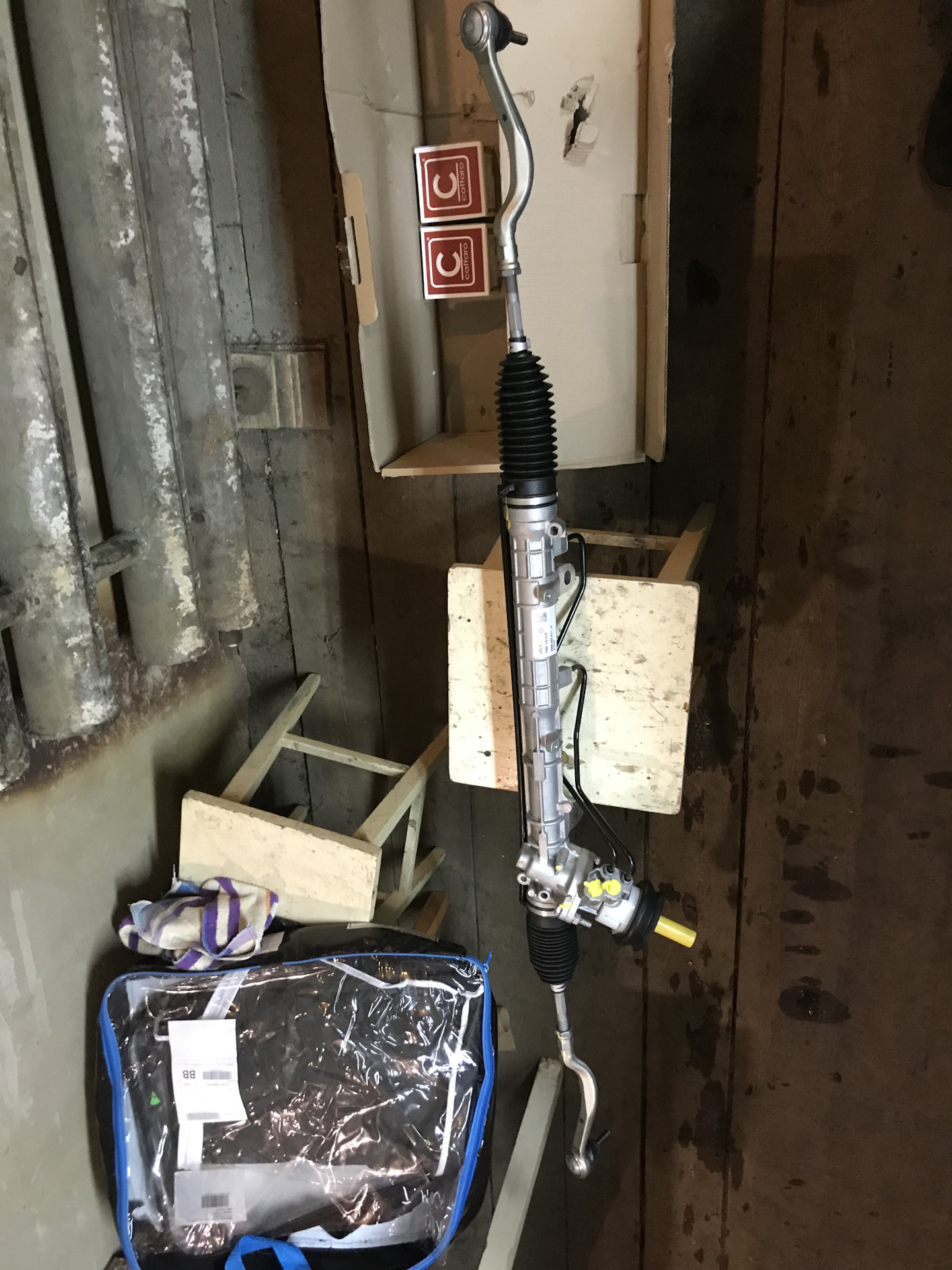 Заменены рулевая рейка, рычаги, стойки стабилизатора — Renault Sandero ...