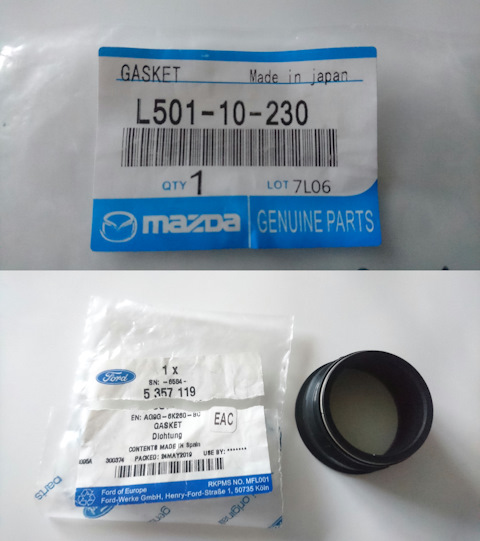 L50110230 Прокладка клапанной крышки Mazda | Запчасти на DRIVE2