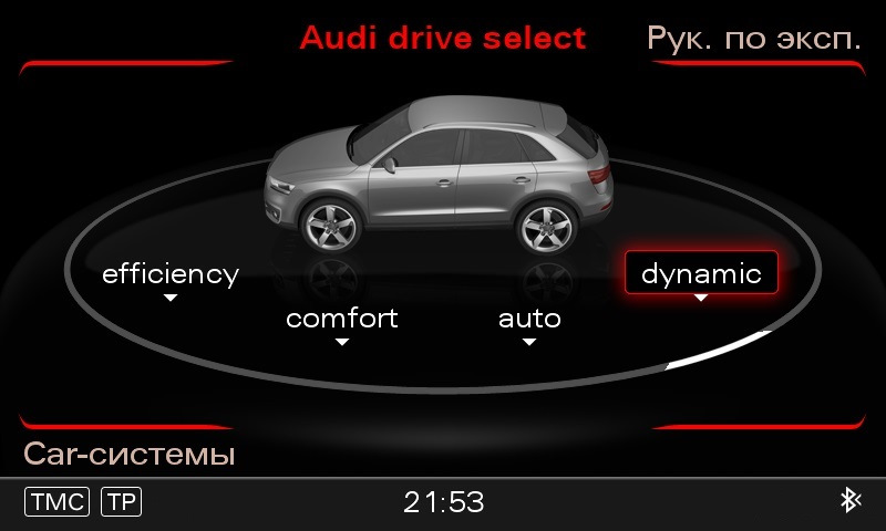 Активация ads audi q3