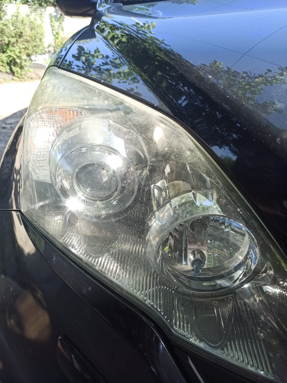 Бронепленка на фары — Honda CR-V (RE), 2 л, 2010 года | стайлинг | DRIVE2