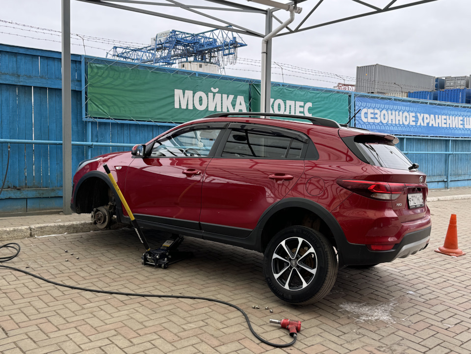 Новая летняя резина ! — KIA Rio X-Line, 1,6 л, 2019 года | шины | DRIVE2