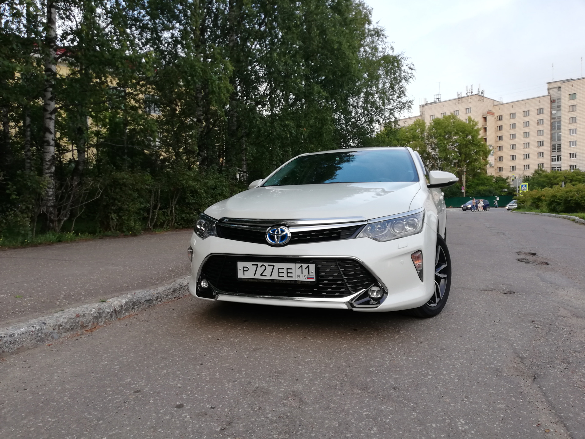 47. Поездка к морю, и небольшое ТО — Toyota Camry (XV50), 2,5 л, 2017 года  | путешествие | DRIVE2