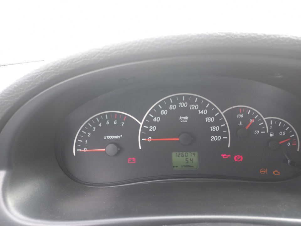 Расход бензина. Трасса. — LADA Приора универсал, 1,6 л., 2012 года ...