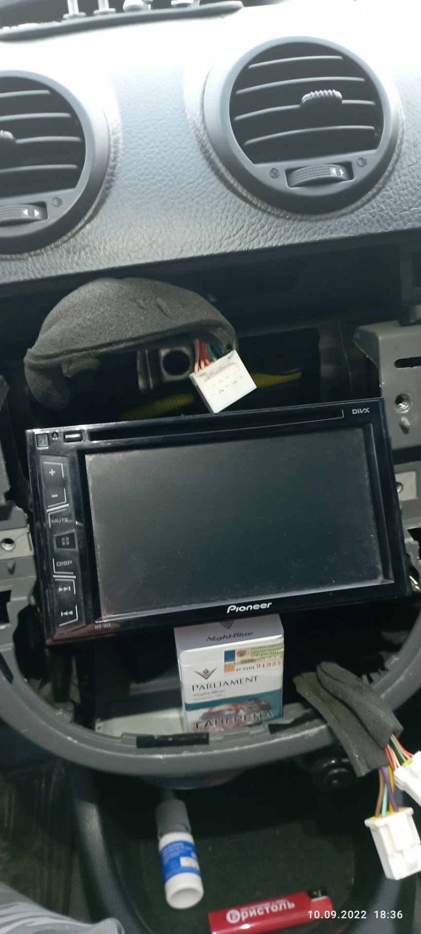 Замена штатного ГУ — Chevrolet Lacetti SW, 1,6 л, 2012 года | автозвук ...