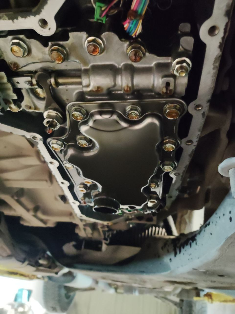 Замена масла в вариаторе Nissan Murano Z51 со снятием поддона. NS-2 ...