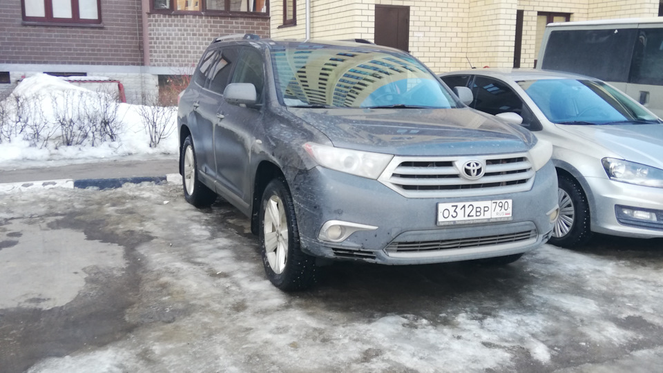 После покупки была сделана полная диагностика авто — Toyota Highlander ...