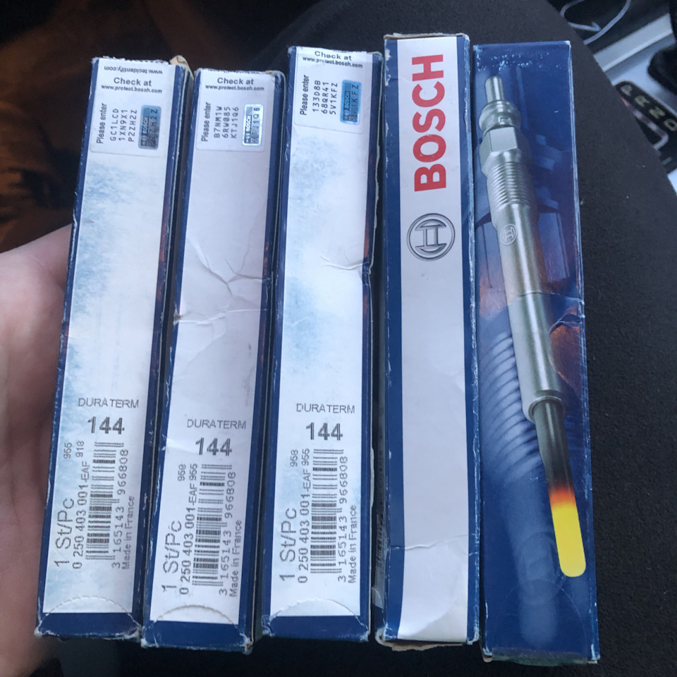 0250403001 Свеча накаливания BOSCH | Запчасти на DRIVE2