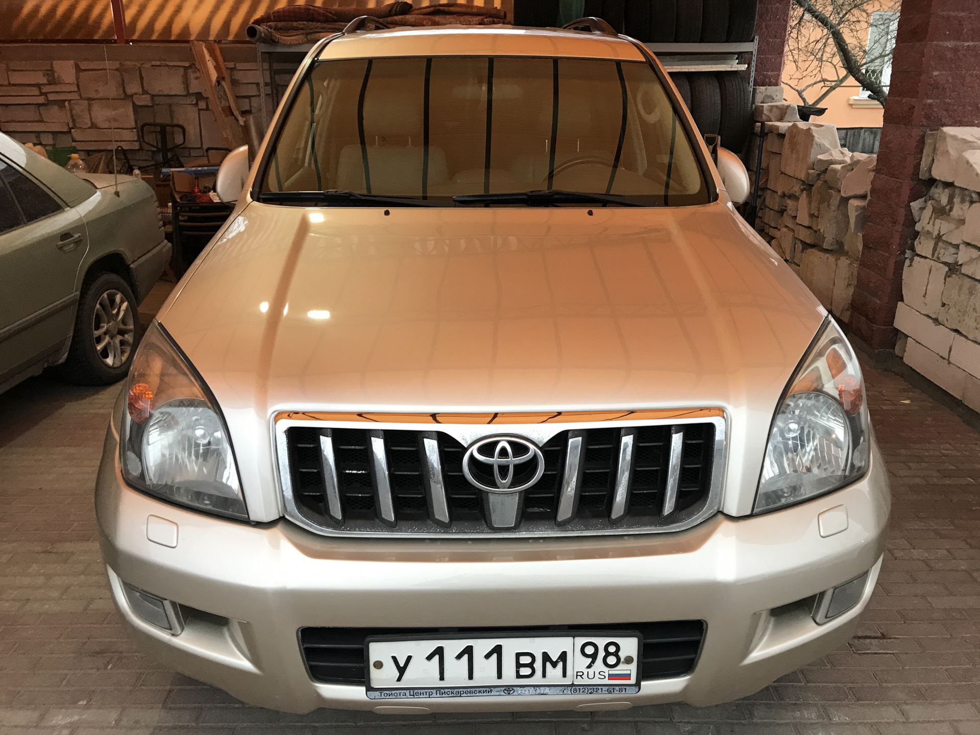 Продажа — Toyota Land Cruiser Prado 120-series, 4 л, 2008 года | продажа  машины | DRIVE2