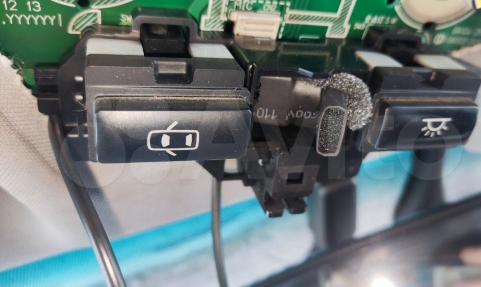 Микрофон в камри для магнитолы teyes — Toyota Camry (XV50), 2,5 л, 2012 ...