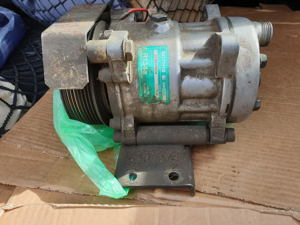 Диагностика компрессора кондиционера. — Land Rover Defender, 2,5 л ...