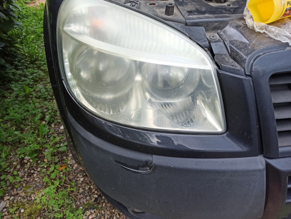 Попробовал полирнуть фары — FIAT Doblo (1G), 1,4 л, 2010 года | своими ...