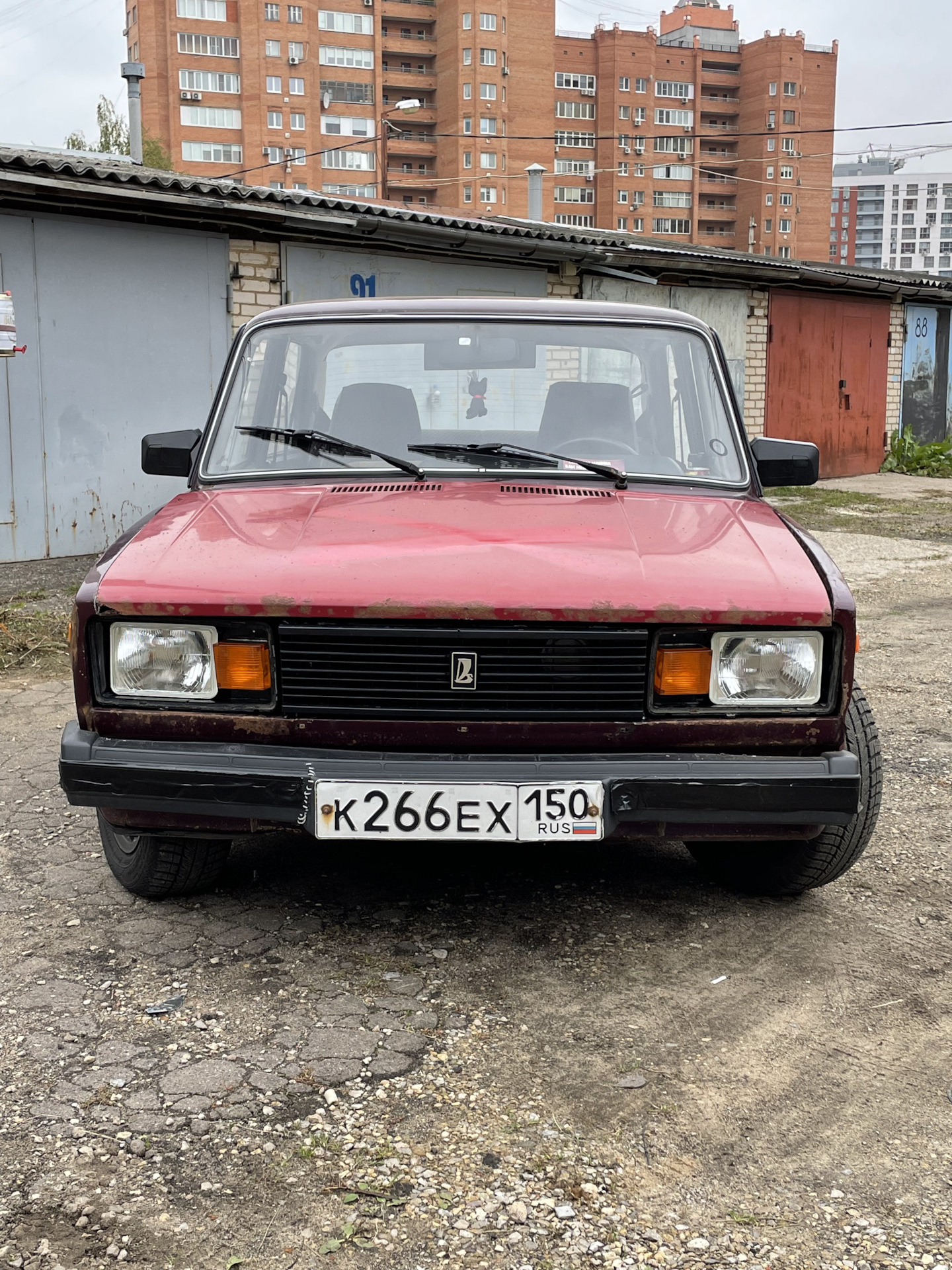 Фары от оки на 2105/2107 — Lada 21074, 1,6 л, 2007 года | тюнинг | DRIVE2