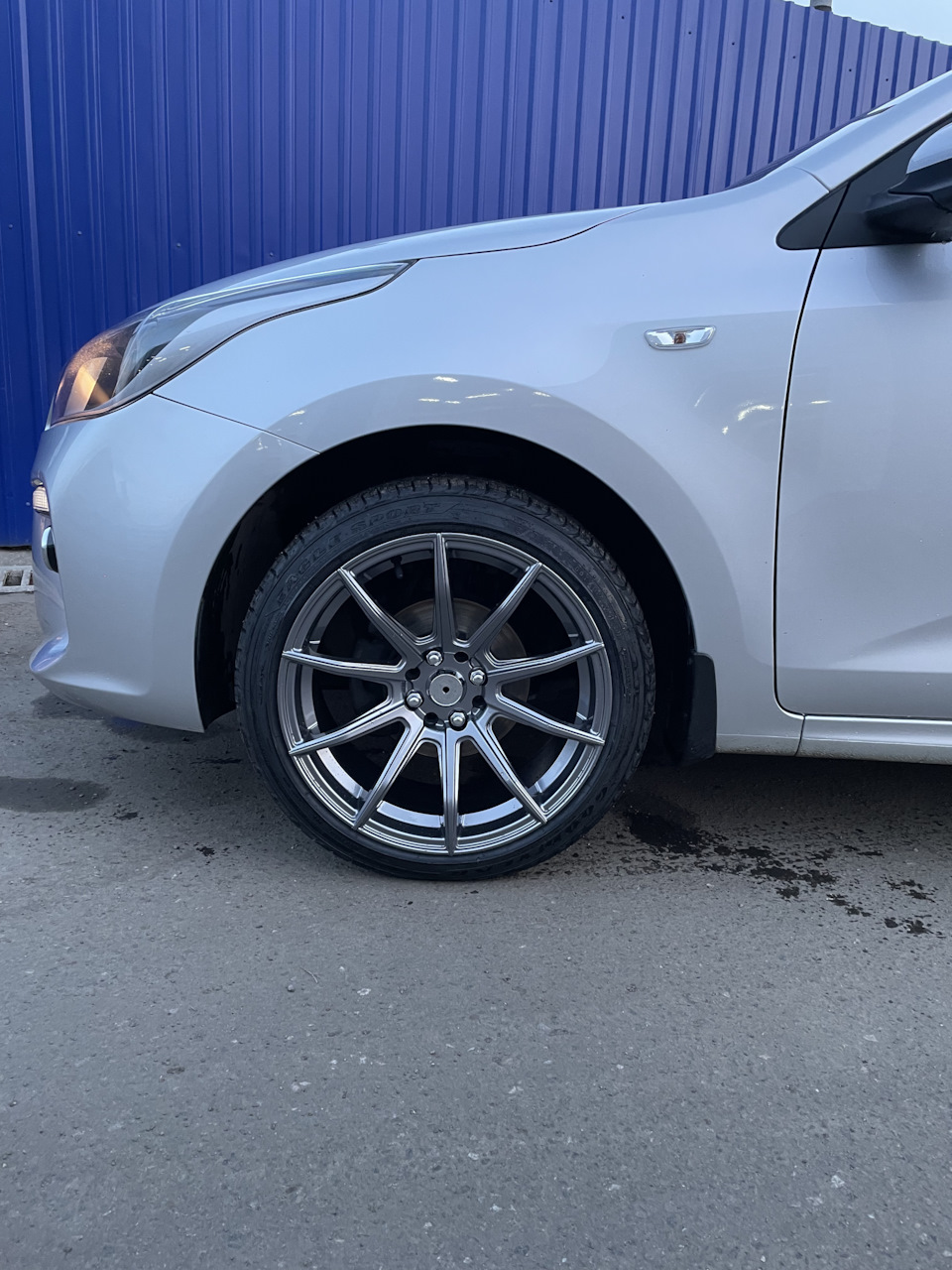 Новые тапки 🤪 — KIA Rio (4G), 1,6 л, 2020 года | колёсные диски | DRIVE2