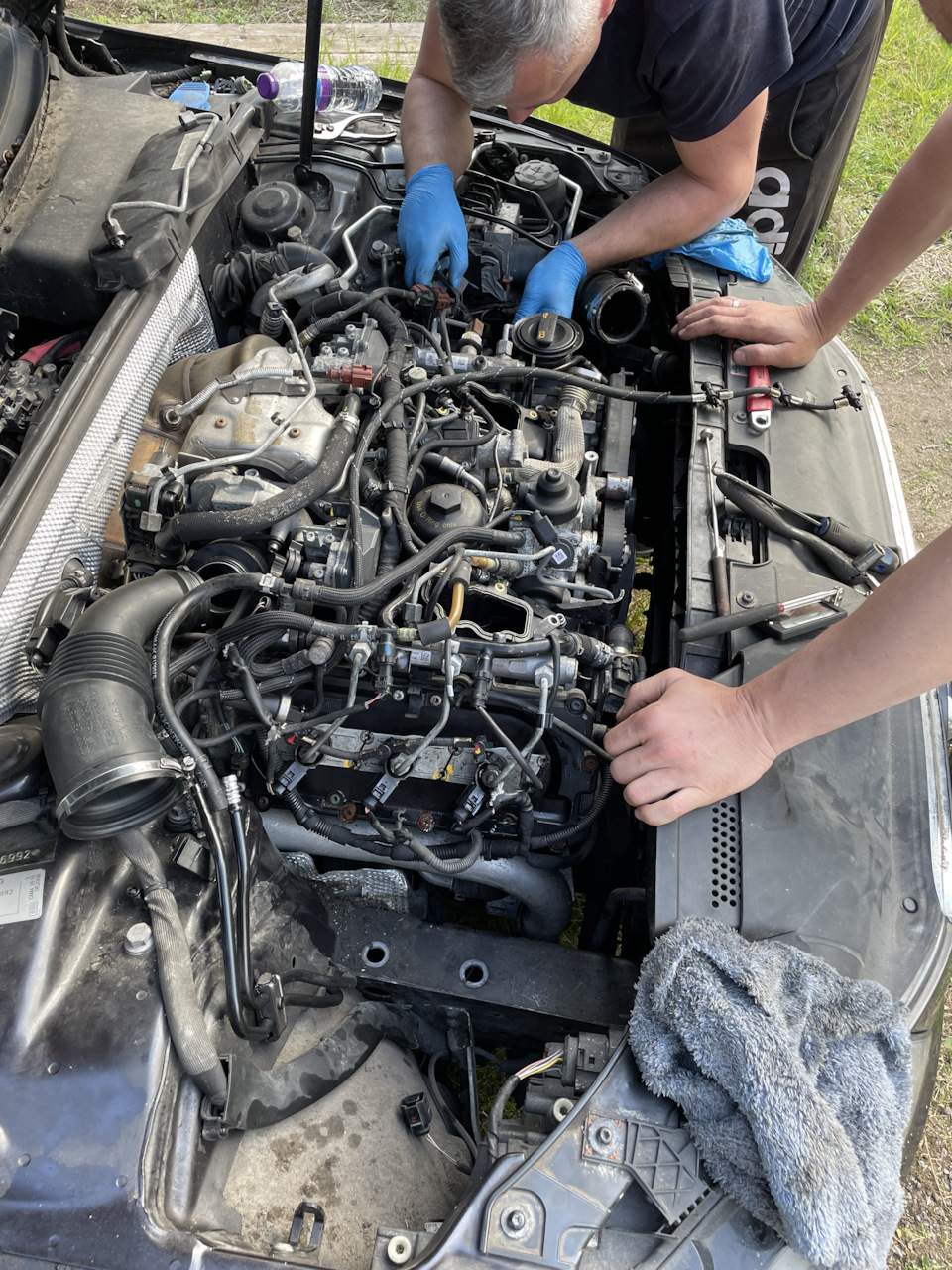 Металлическая стружка в топливной системе — Audi A4 (B8), 2,7 л, 2008 ...