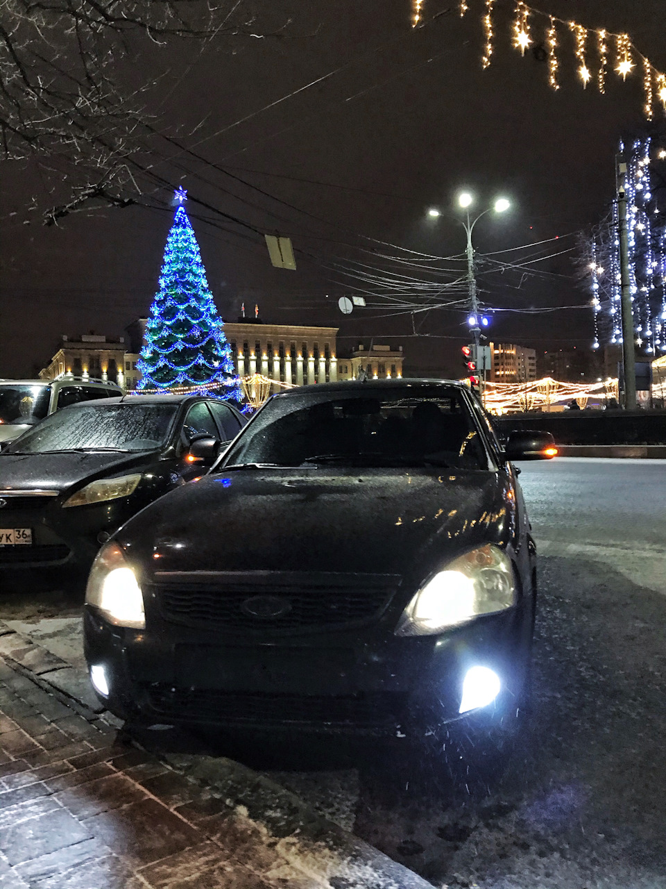 С Новым Годом! — Lada Приора седан, 1,6 л, 2012 года | просто так | DRIVE2