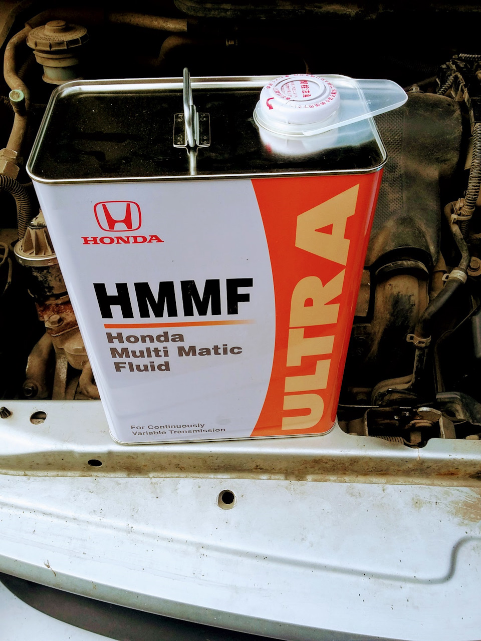 Замена масла в вариаторе HMMF — Honda Fit (1G), 1,3 л, 2001 года ...