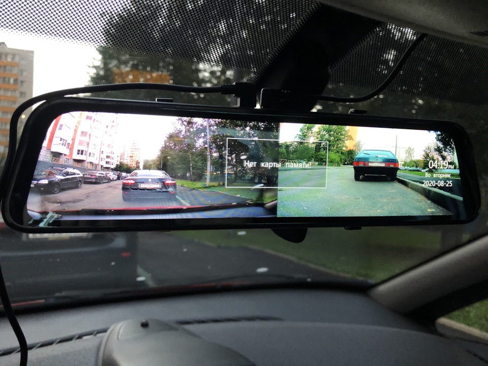 Зеркало с камерой заднего вида и некоторые мелочи. — Opel Corsa D, 1,4 ...