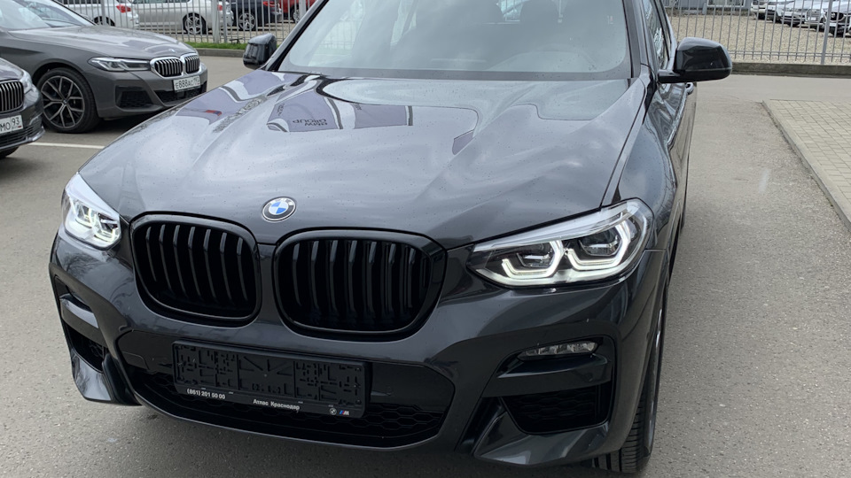 BMW X3 (G01) 2.0 дизельный 2021 | Серый Софисто 2,0 Дизель на DRIVE2