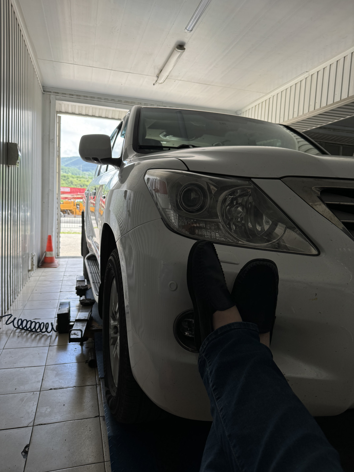 Калибровка подвески, развал, балансировка — Lexus LX (URJ200/URJ201), 5 ...