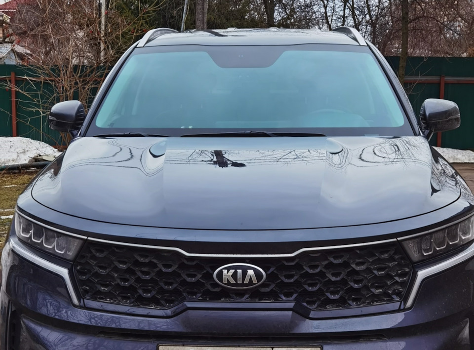 Атермальная тонировка. — KIA Sorento (4G), 2,5 л, 2021 года | тюнинг ...