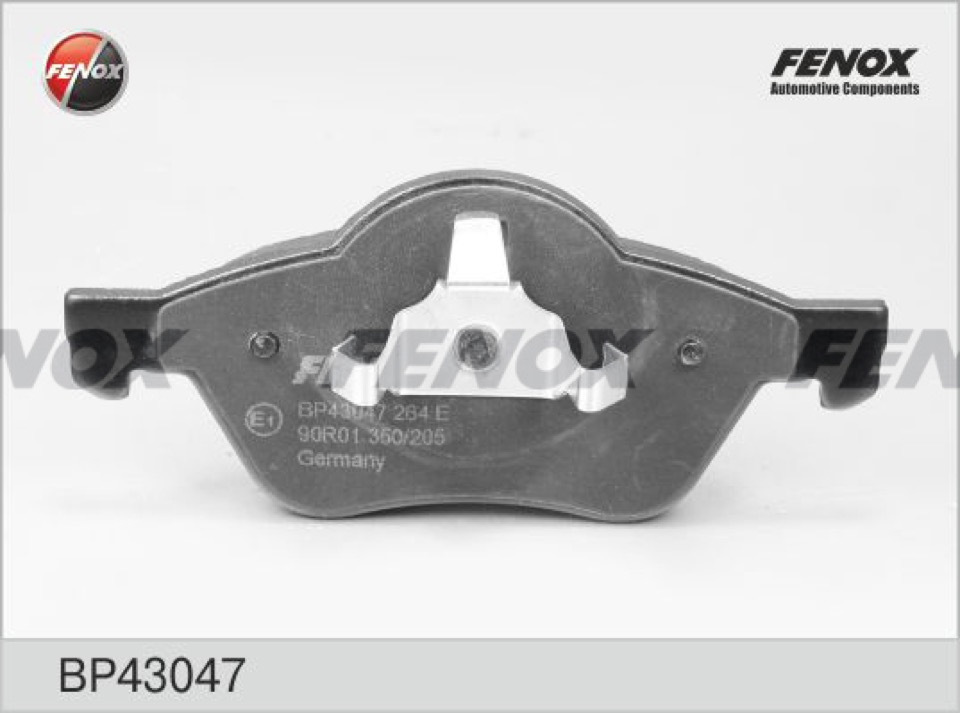 BP43047 Колодки тормозные дисковые FENOX | Запчасти на DRIVE2