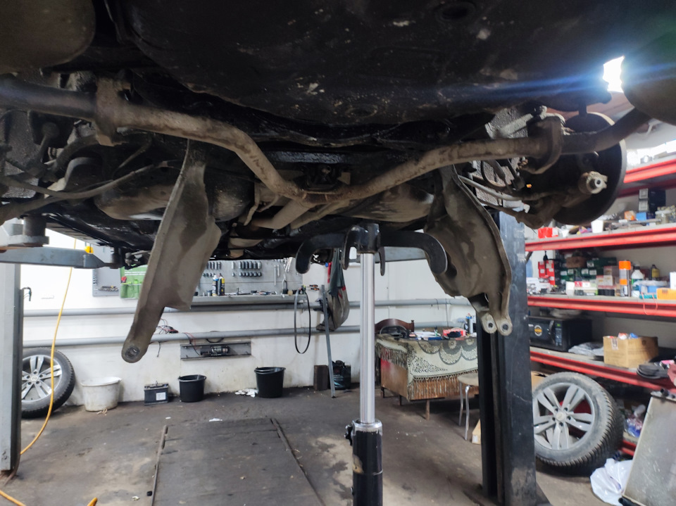 Задняя подвеска — Nissan Teana (J32), 2,5 л, 2012 года | визит на ...