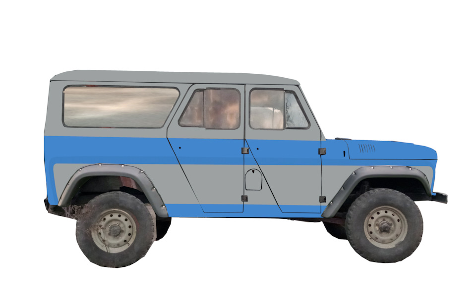 1 — UAZ 3153