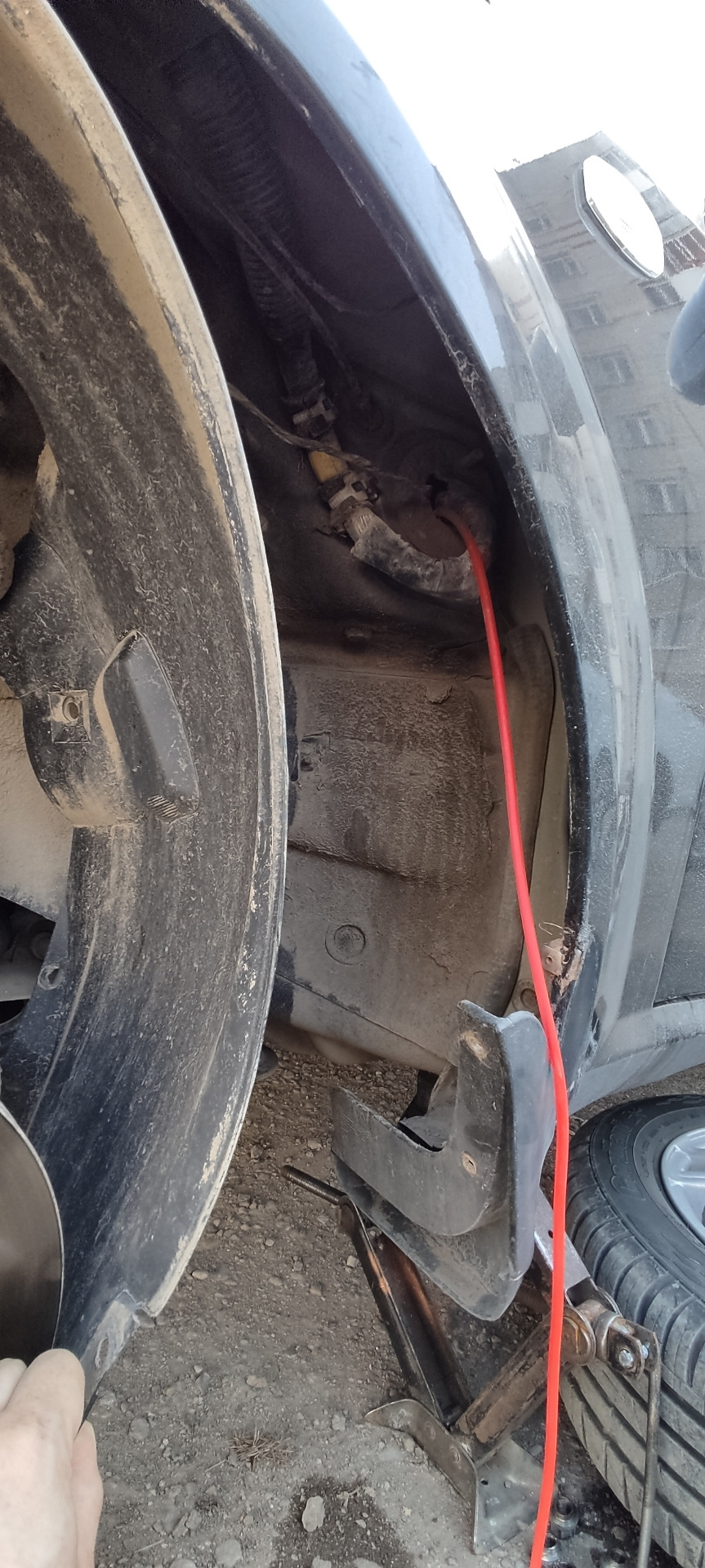 Замена клемм АКБ и установка сабвуфера — Chevrolet Lacetti Sedan, 1,4 л ...