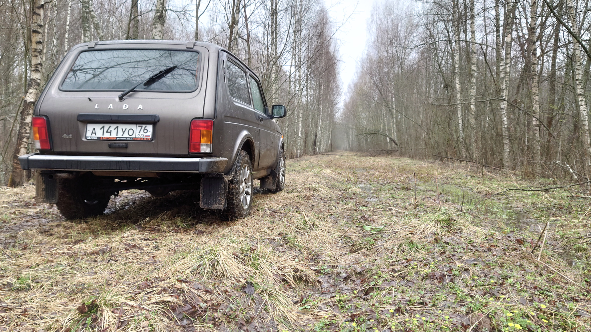 Off road: заброшенная лесная дорога. — Lada 4x4 3D, 1,7 л, 2019 года |  покатушки | DRIVE2