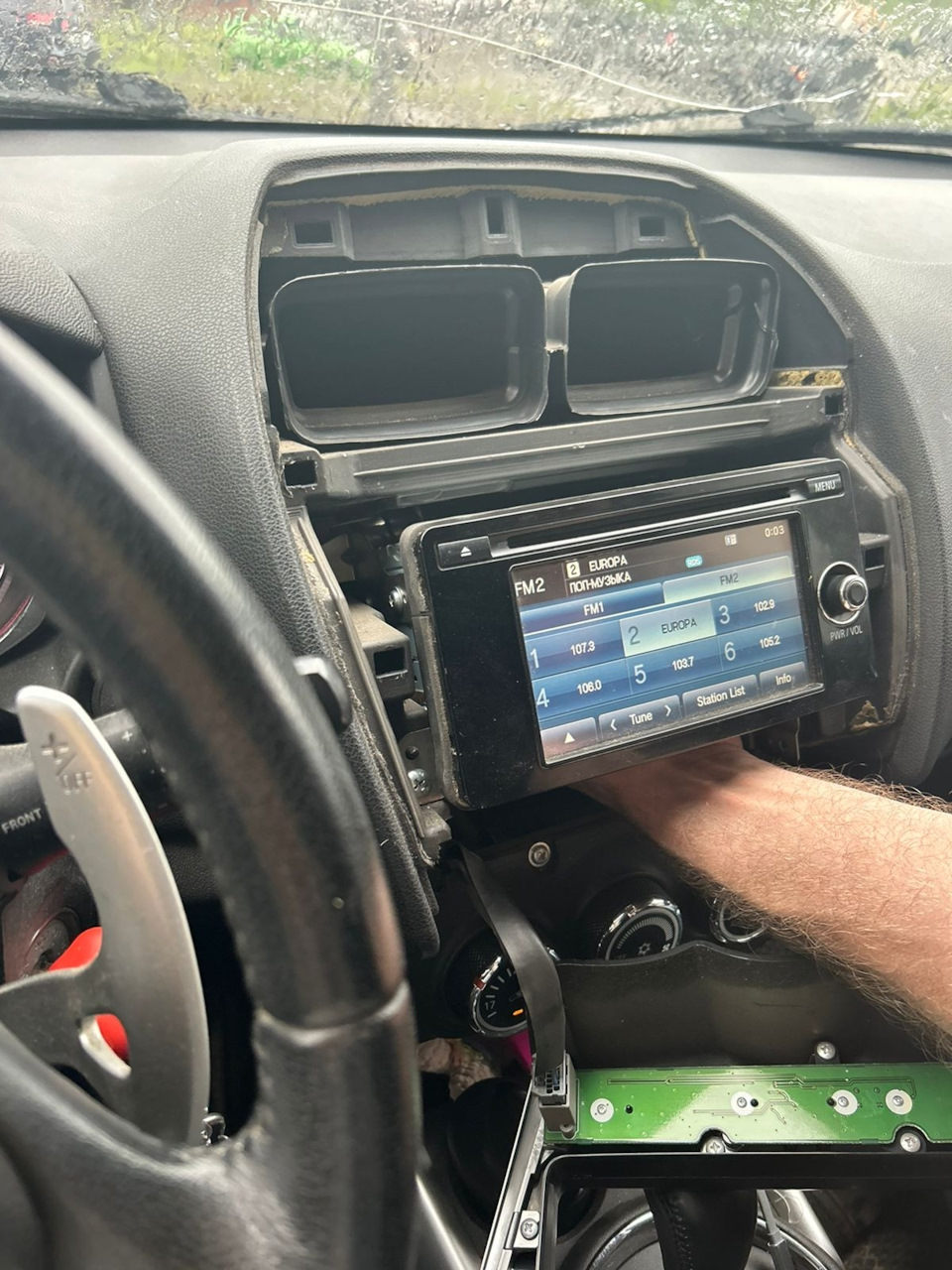 Восстановление магнитолы с одной крутилкой — Mitsubishi ASX, 1,8 л ...